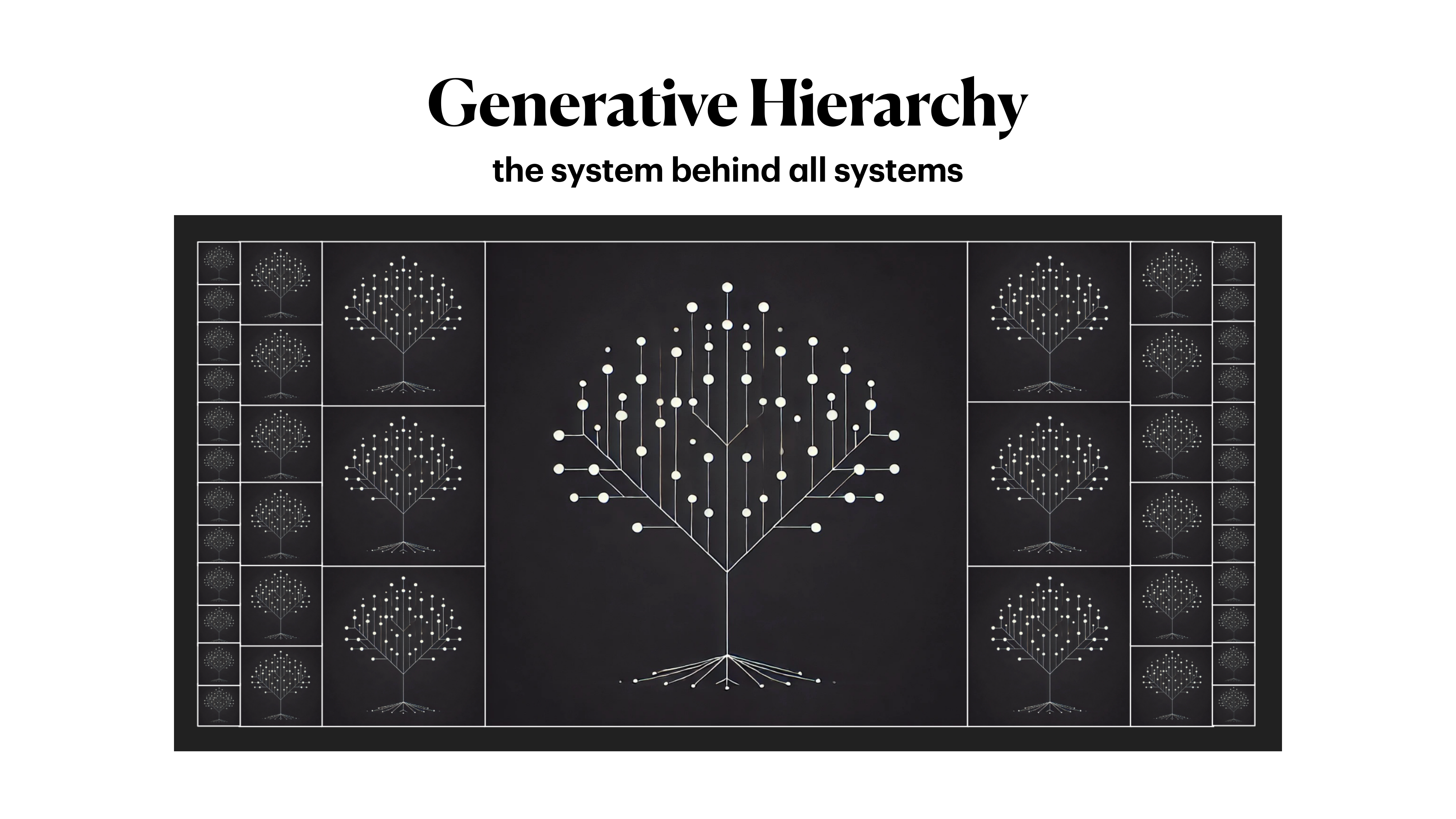 Generative Hierarchy — the system behind all systems
